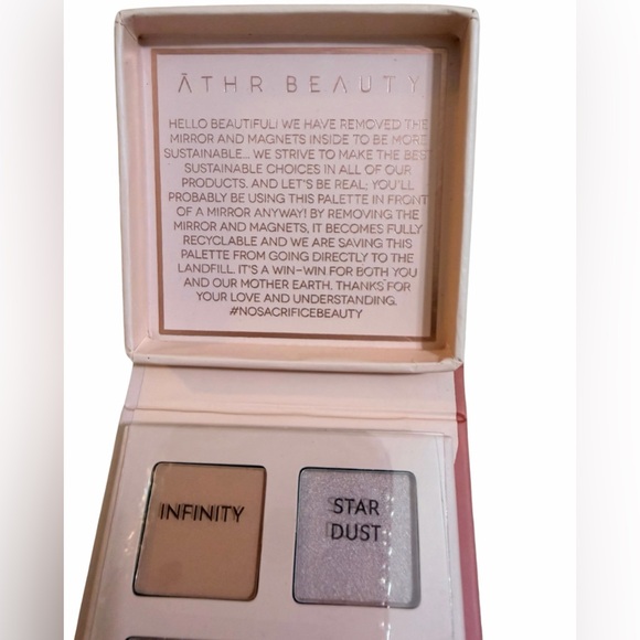 Athr Beauty Rose Quartz Crystal Quad Eyeshadow Palette - Picture 6 of 13